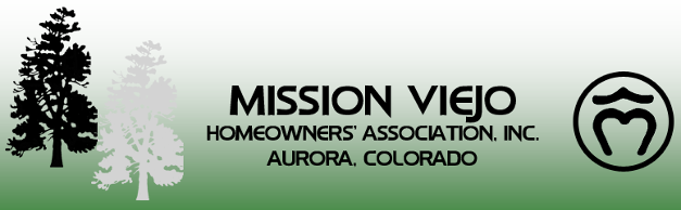 Mission Viejo Homeowners Association Inc. Aurora Colorado